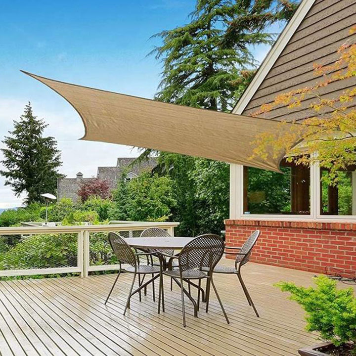 Outdoor HDPE Sun Shade Net or Shade Sail